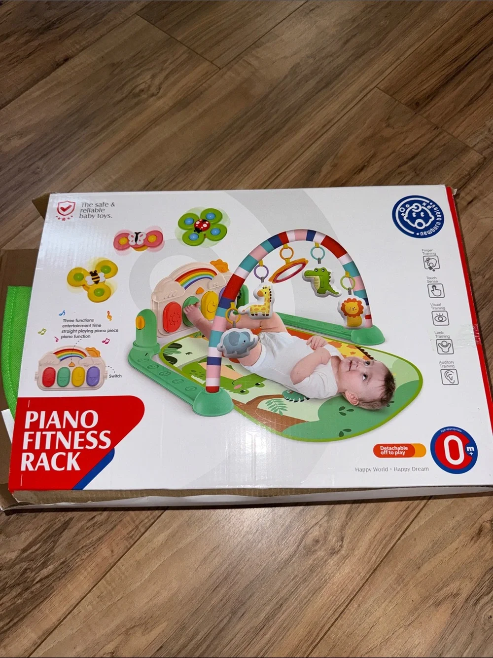 Piano Fitness Rack Play Gym - Green